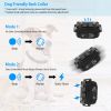 Dog Bark Collar Rechargeable Waterproof Beep Vibration Static Stimulation Bark Stopper