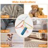 3Pcs Portable Lint Remover Reusable Double Sided Fabric Clothes Shaver Carpet Fuzz Carpet Scraper for Sweater Couch Mat