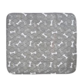 Three-layer Waterproof Pet Absorbent Pad (Color: Grey)