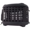 Circular Shelled Perforate Lightweight Collapsible Military Grade Transporter Pet Carrier